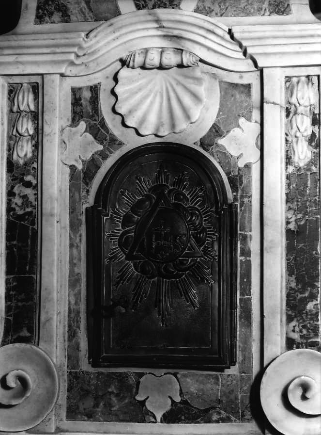 sportello di tabernacolo - bottega campana (sec. XIX)