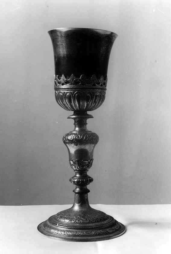 calice - bottega campana (seconda metà sec. XIX)