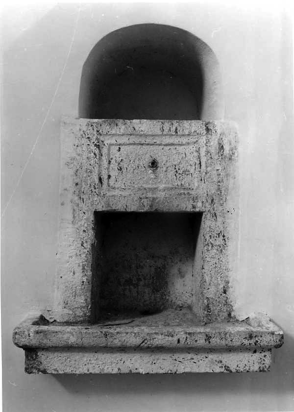 lavabo - a parete - bottega campana (sec. XIX)