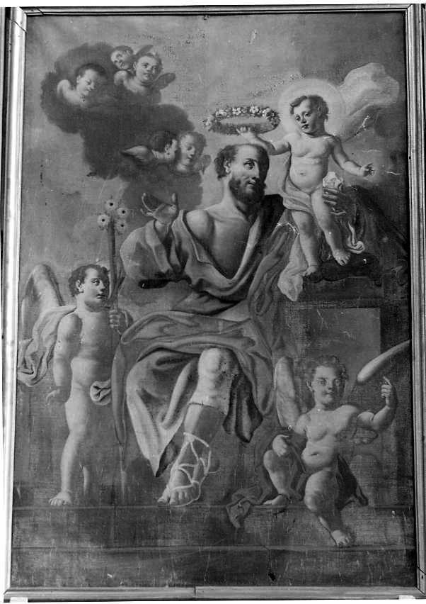 Santo (dipinto) - ambito campano (sec. XIX)