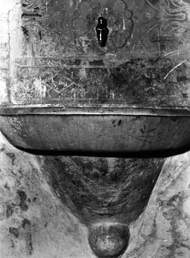 lavabo - bottega campana (sec. XVII)
