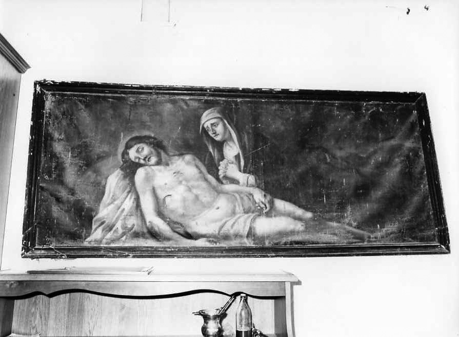 Pietà (dipinto) di Di Mauro Jhonny (sec. XVIII)