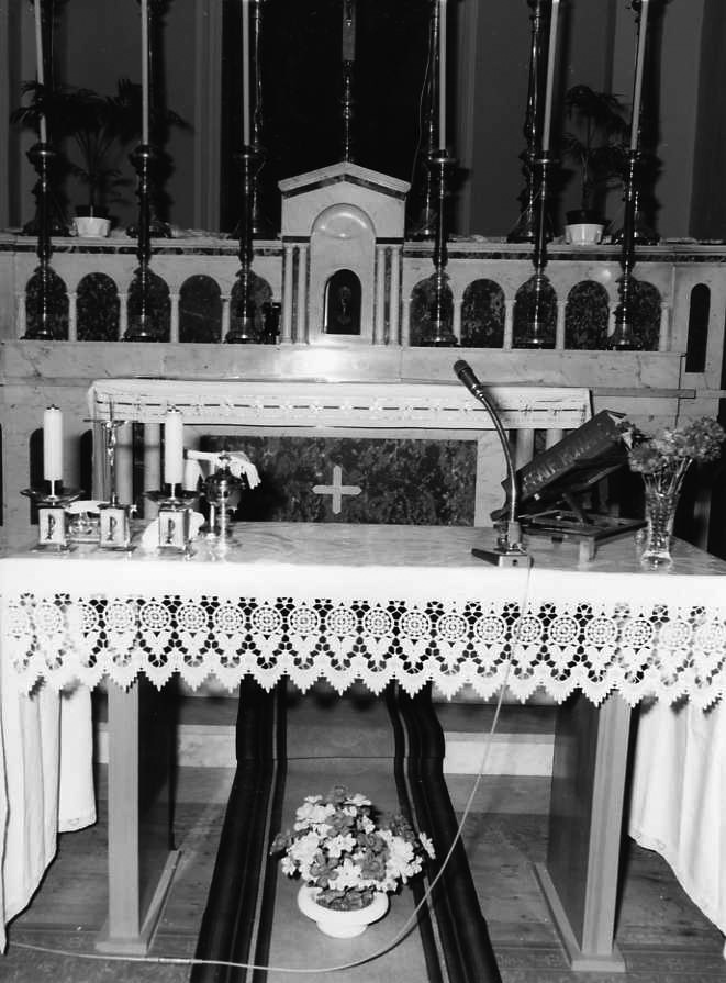 altare - bottega campana (prima metà sec. XX)