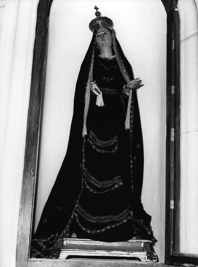 Madonna Addolorata (statua) - bottega campana (sec. XVIII)