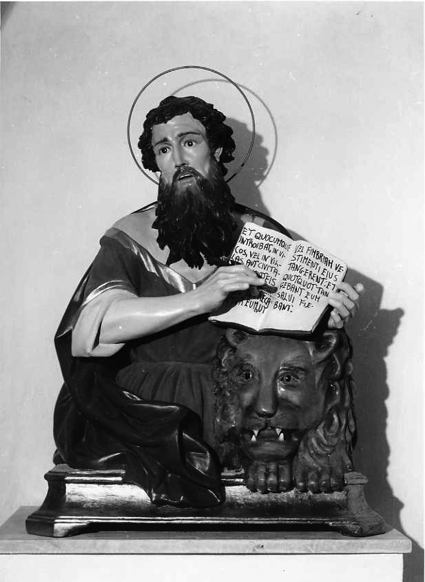 San Marco Evangelista (scultura) - bottega campana (sec. XVIII)