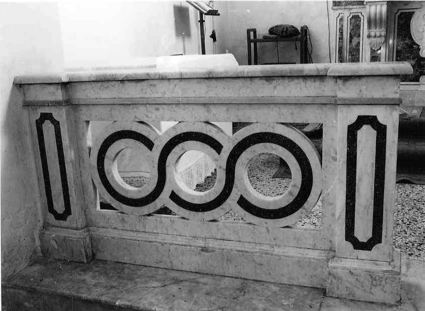 balaustrata, serie - bottega campana (prima metà sec. XX)