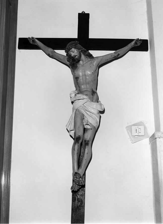 Cristo crocifisso (crocifisso) - bottega campana (inizio sec. XX)