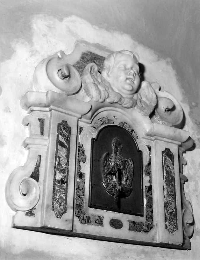 tabernacolo murale - bottega campana (metà sec. XVIII)