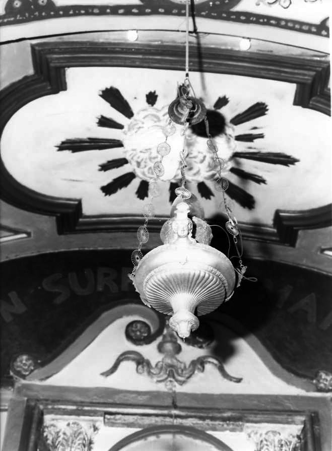 lumino votivo - bottega campana (sec. XVIII)