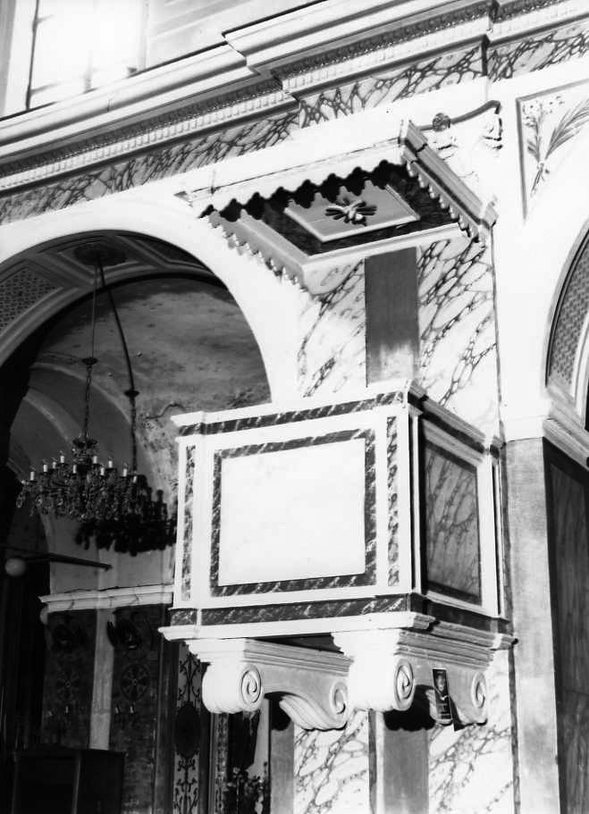 pulpito - bottega campana (fine sec. XIX)