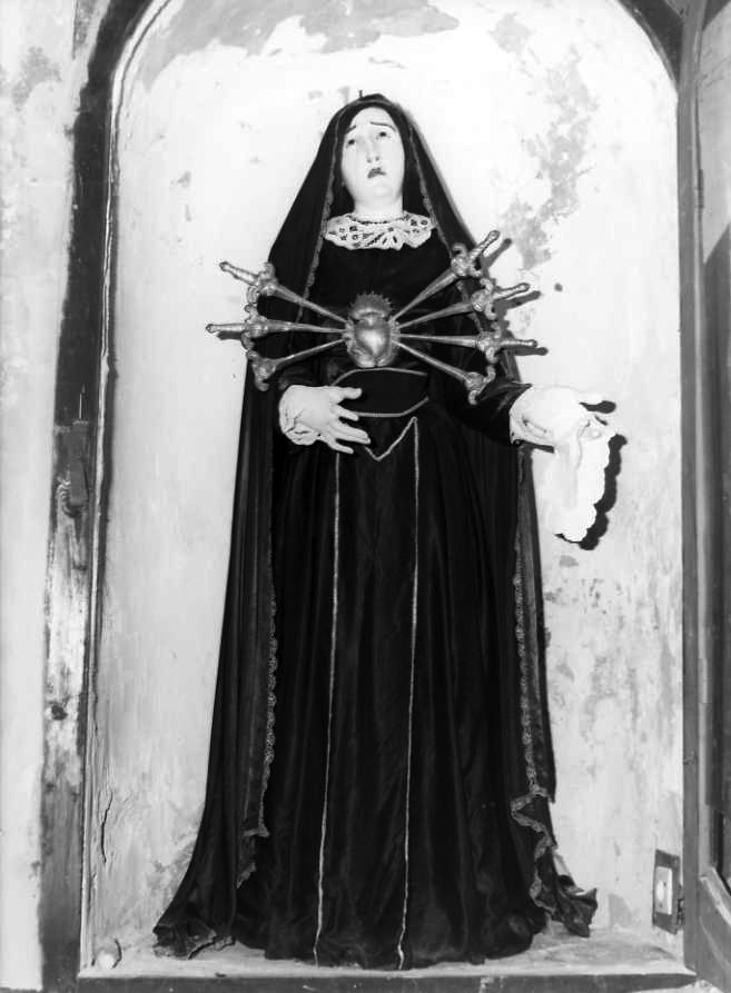 Madonna Addolorata (statua) - bottega campana (sec. XVIII)