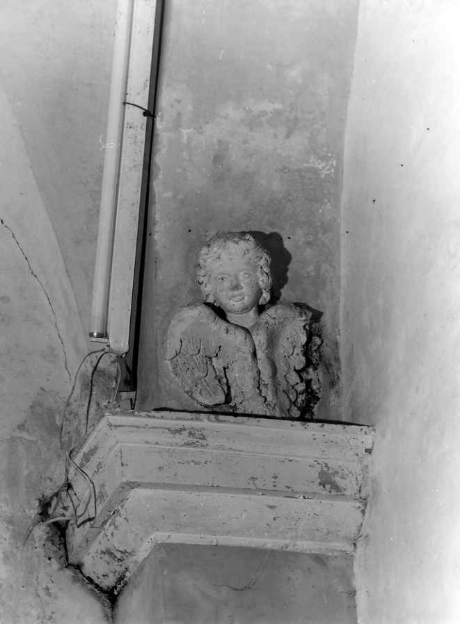 cherubini (decorazione plastica, serie) - bottega campana (sec. XIX)