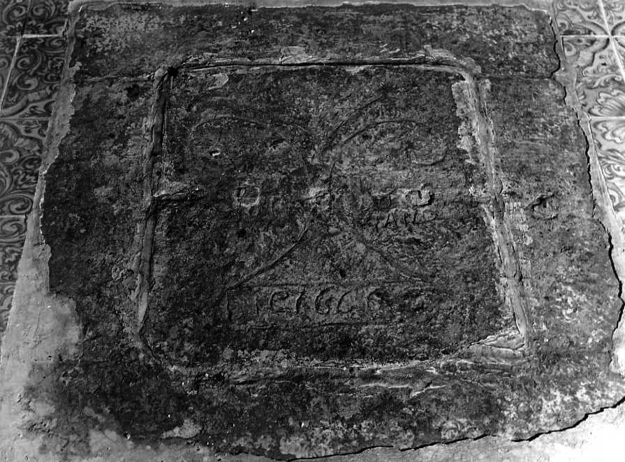 lapide commemorativa - bottega campana (sec. XVII)