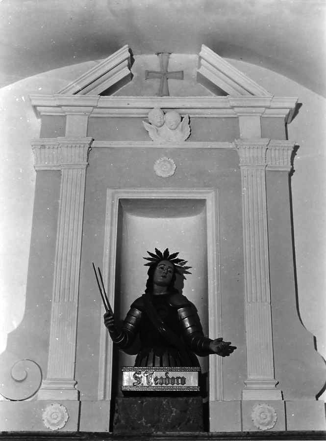 nicchia - bottega campana (sec. XVIII)