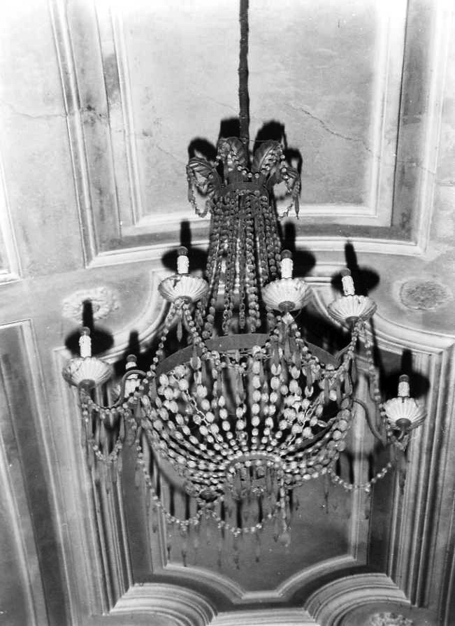 lampadario - bottega campana (inizio sec. XX)