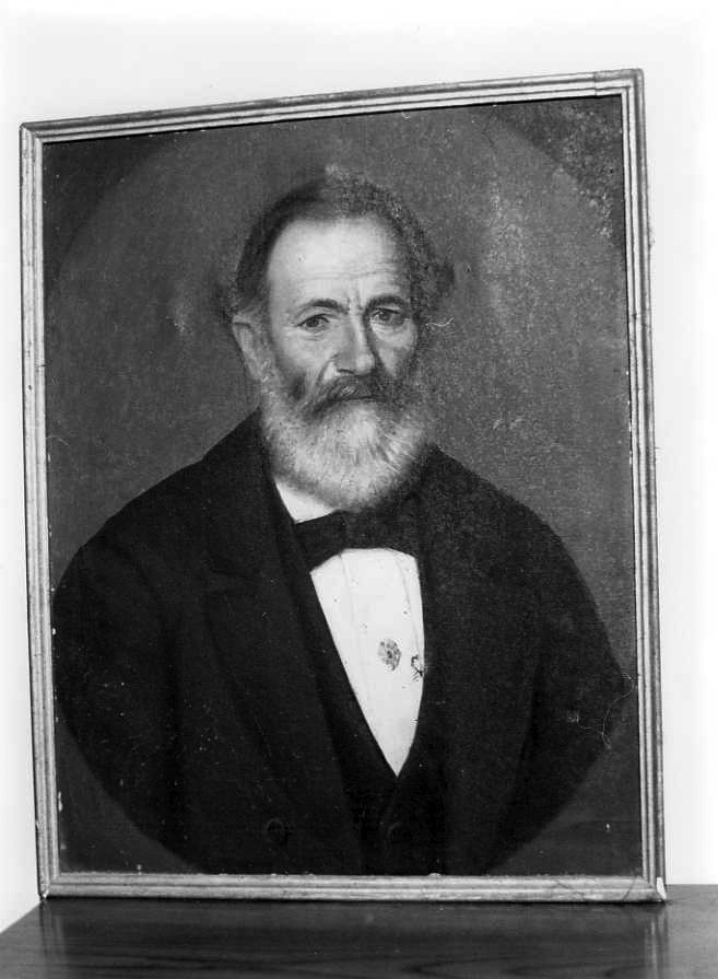 ritratto di Lorenzo Durante (dipinto) - ambito campano (fine sec. XIX)