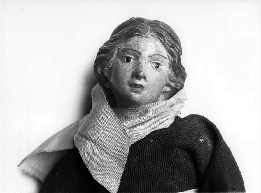figura femminile (statuetta di presepio) - bottega campana (fine sec. XIX)