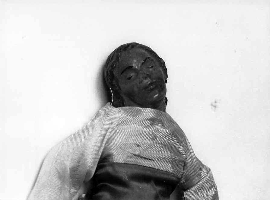 figura maschile (statuetta di presepio) - bottega campana (fine sec. XIX)