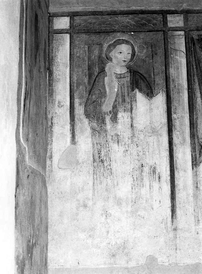 Santa (dipinto) - ambito campano (inizio sec. XV)