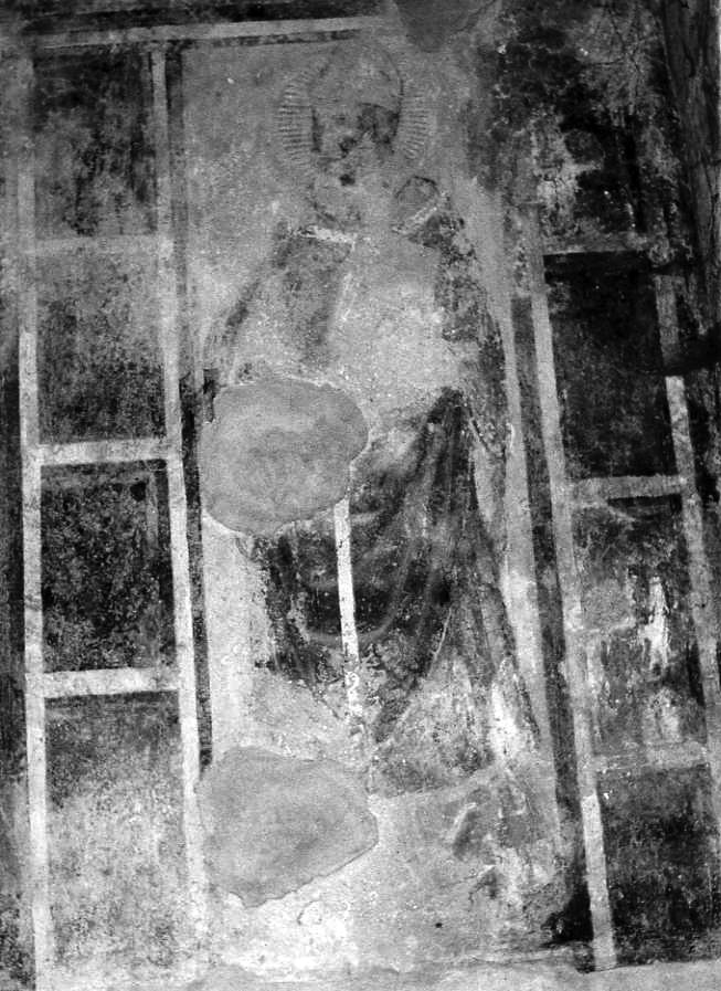 Santo vescovo (dipinto) - ambito campano (fine sec. XIV)