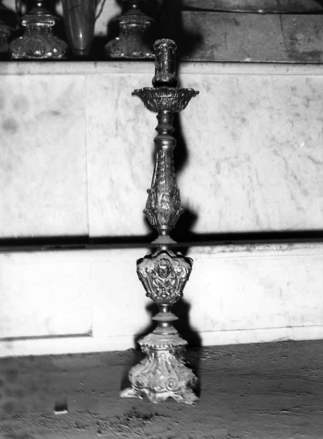 candeliere, serie - bottega campana (sec. XIX)