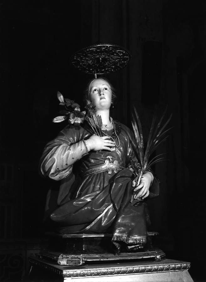 Santa martire (scultura) - bottega campana (sec. XVIII)