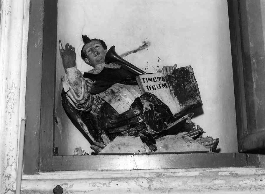 San Domenico (scultura) - bottega campana (sec. XVIII)