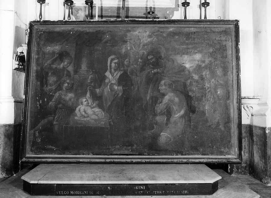 adorazione dei pastori (dipinto) - ambito napoletano (seconda metà sec. XVIII)