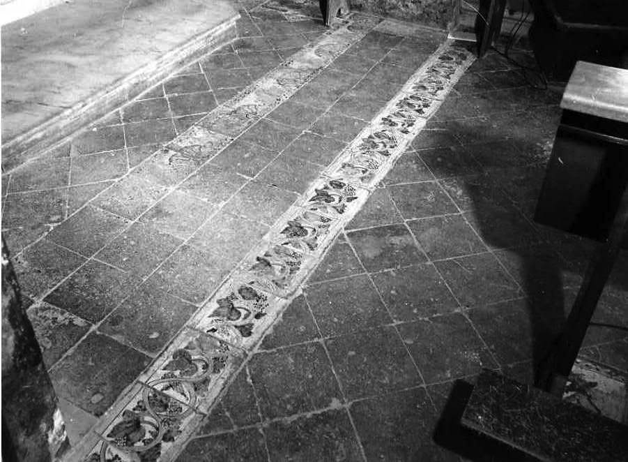 pavimento - bottega campana (seconda metà sec. XIX)