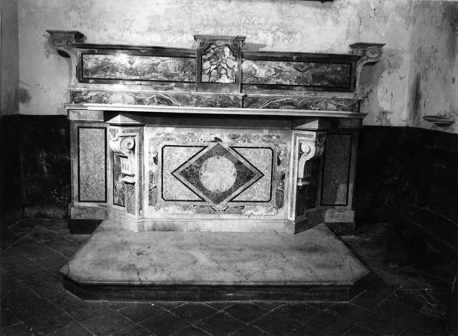 altare - bottega campana (fine sec. XVIII)