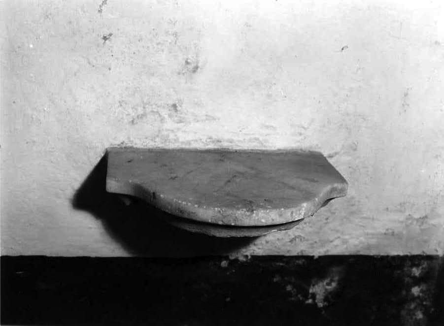 mensola, serie - bottega campana (fine sec. XVIII)