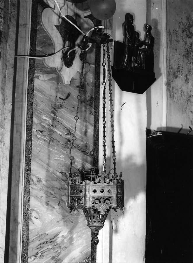 lampada pensile, serie - bottega campana (fine sec. XVIII)