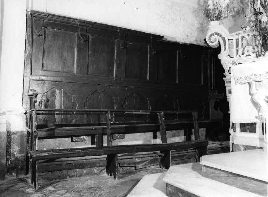 stalli del coro - bottega campana (inizio sec. XIX)