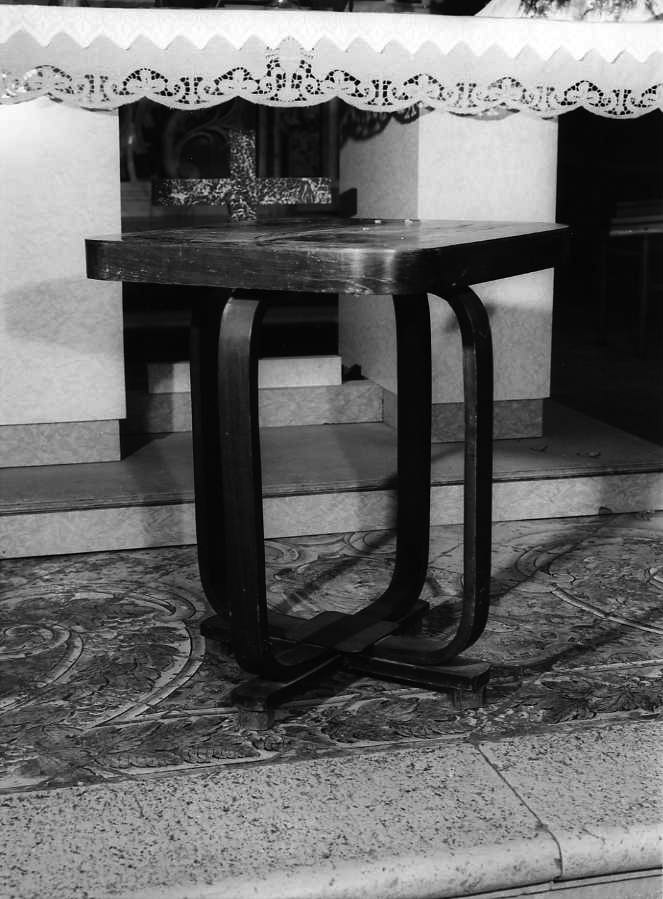 tavolino - bottega campana (seconda metà sec. XIX)