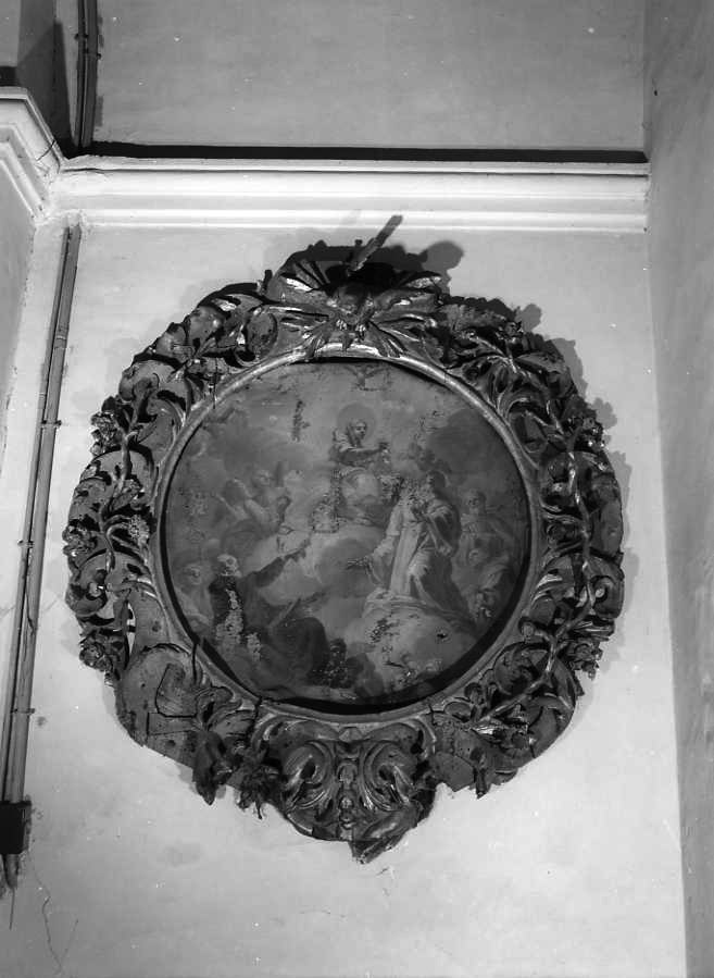 cornice di dipinto - bottega campana (seconda metà sec. XVIII)