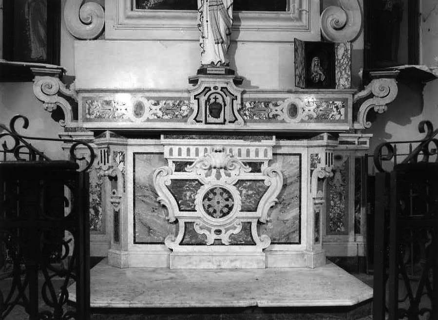 altare - bottega campana (seconda metà sec. XVIII)