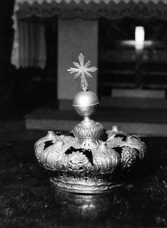 corona da statua - bottega napoletana (prima metà sec. XIX)