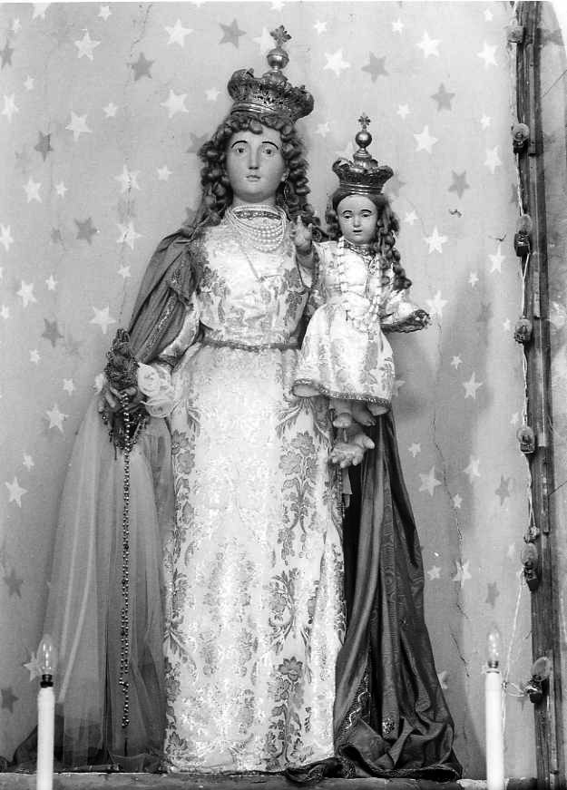 Madonna con Bambino (statua) - bottega campana (prima metà sec. XX)