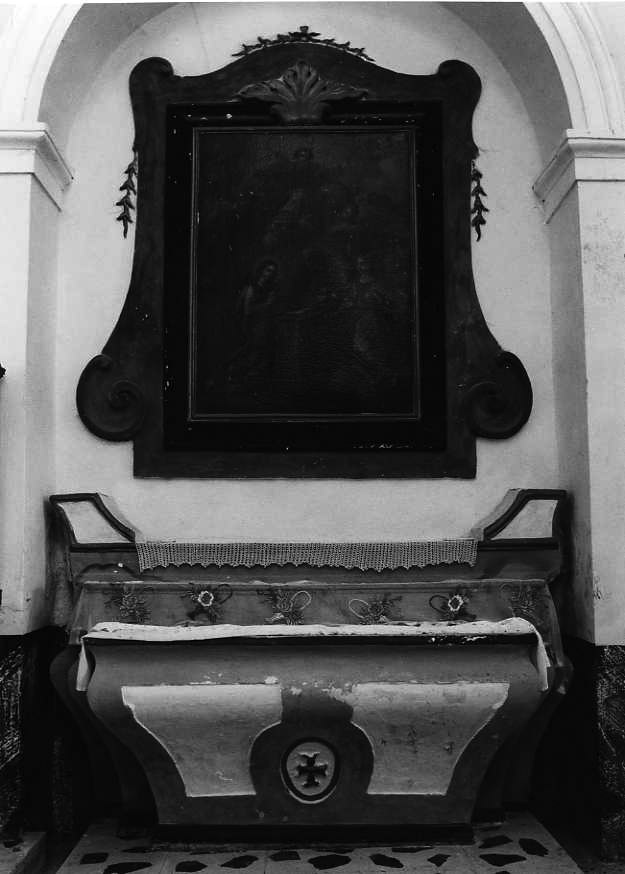 oratorio domestico - bottega campana (sec. XVIII)