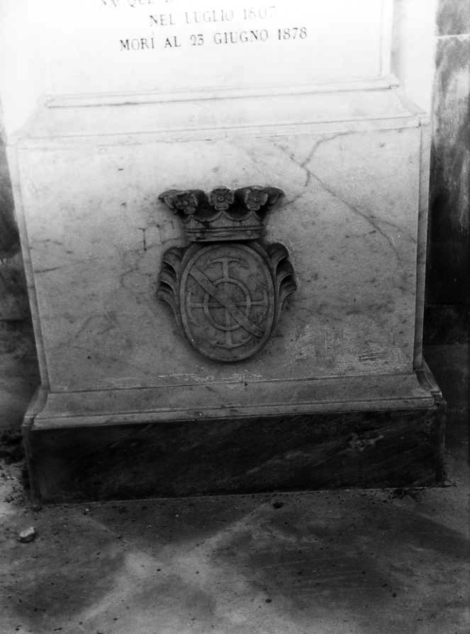 stemma (rilievo) - bottega napoletana (metà sec. XIX)