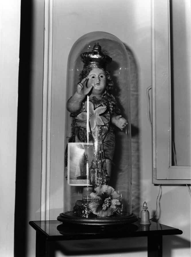 Gesù Bambino (statuetta devozionale) - bottega campana (fine/inizio secc. XVIII/ XIX)