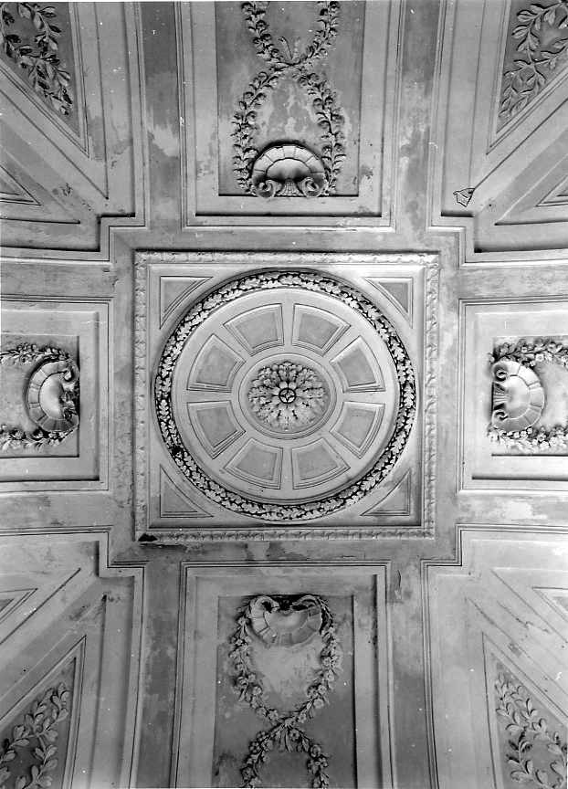 motivi decorativi vegetali (decorazione plastica, elemento d'insieme) di Collecini Francesco (sec. XVIII)