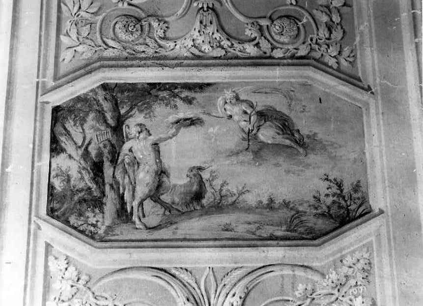 Pan e Diana (dipinto) di Fiaschetti Fedele (sec. XVIII)