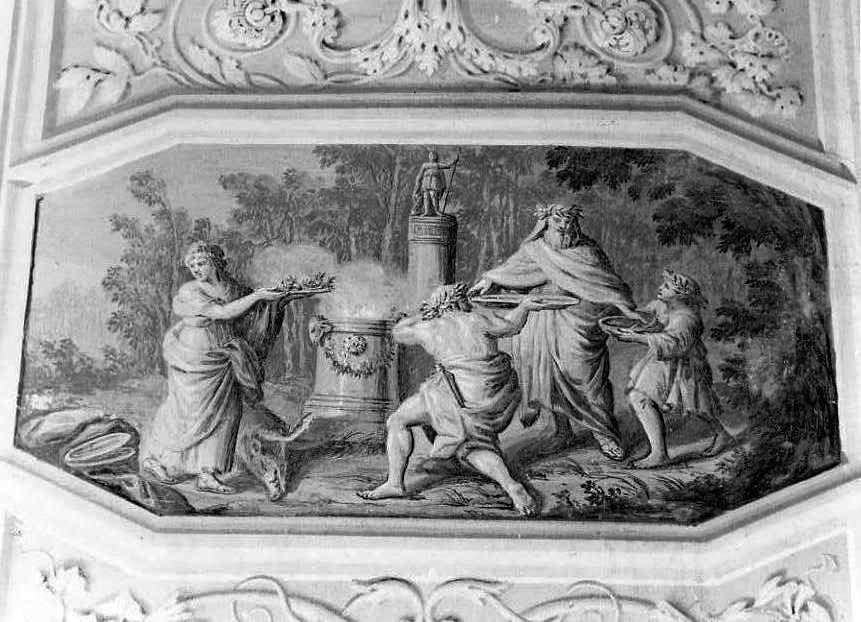 sacrificio a Diana (dipinto) di Fiaschetti Fedele (sec. XVIII)