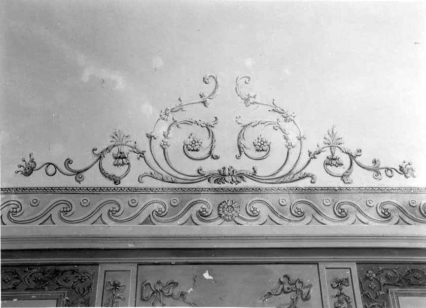 motivi decorativi floreali (decorazione pittorica) - ambito campano (sec. XVIII)