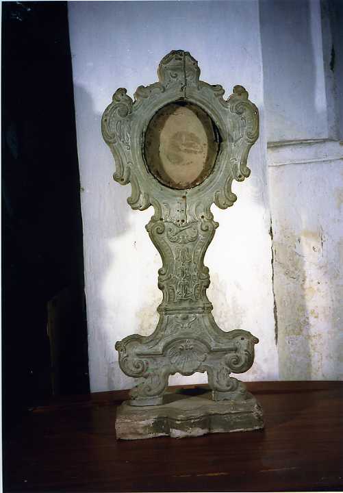 ostensorio, serie - bottega campana (sec. XIX)