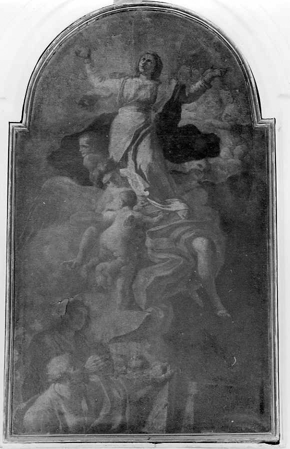assunzione della Madonna (dipinto) di Mondo Domenico (attribuito) (metà sec. XVIII)