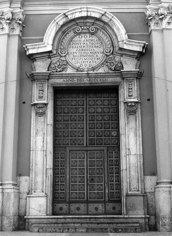 mostra di portale - bottega napoletana (sec. XVIII)