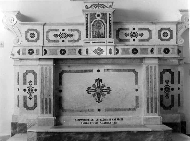 altare - bottega campana (sec. XIX)