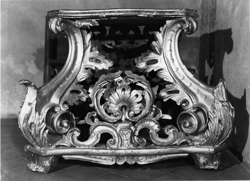 base processionale - bottega campana (sec. XVIII)